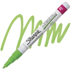 PAINT MARKER OIL SHARPIE FINE LIME SA35546