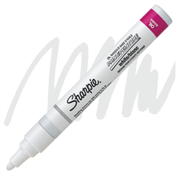 PAINT MARKER OIL SHARPIE MEDIUM WHITE SA35558