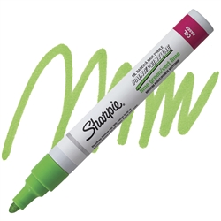 PAINT MARKER OIL SHARPIE MEDIUM LIME SA35561