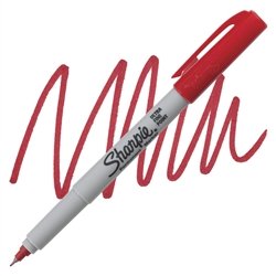 MARKER ULTRA FINE SHARPIE RED 37122