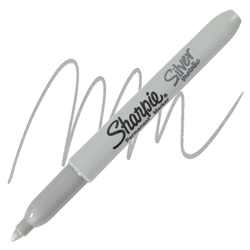 MARKER FINE SHARPIE METALLIC SILVER 39013