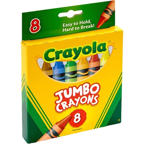 CRAYON SET JUMBO SET 8CT CX52-0389