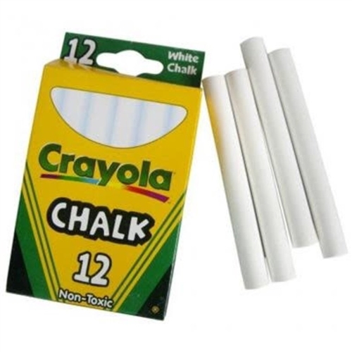 Crayola 12 Anti Dust Assorted Chalk