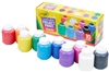 WASHABLE PAINT SET 10 ASSORTED COLORS 2OZ CX54-1205