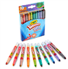 CRAYON SET 10 SWIRL MINI TWISTABLES CX52-3440