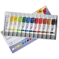 WATERCOLOR SET PENTEL 12 COLORS PLWFRS-12