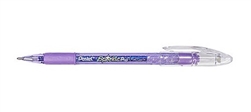 GEL PEN SPARKLE POP 1MM VIOLET BLUE METALLIC PLK91-DV