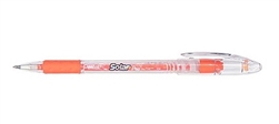 GEL PEN SOLAR POP .6MM ORANGE NEON PLK96-F