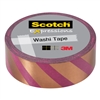 EXPESSIONS WASHI TAPE COPPER PINK STRIPE .59INX275IN - MTC614-P6