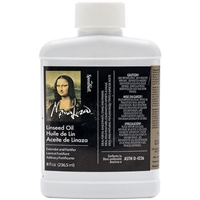 LINSEED OIL MONA LISA 8OZ 00170-008