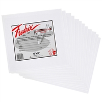 CANVAS PANEL 12PACK 10x10 INCH FREDRIX FX3042