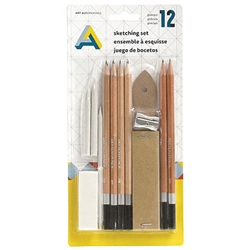 SKETCHING SET AA 12PCS AA1140