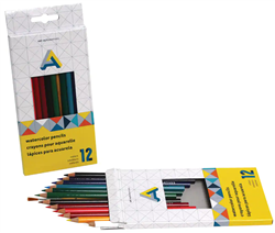 WATERCOLOR PENCIL SET ART ALTERNATIVES 12PC AA1155