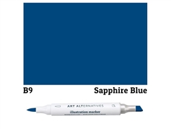 ILLUSTRATION MARKER AA SAPHIRE BLUE B9 AAM-B9