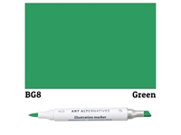 ILLUSTRATION MARKER AA GREEN BG8 AAM-BG8