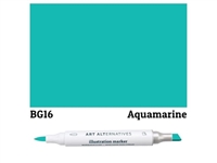 ILLUSTRATION MARKER AA AQUAMARINE BG16 AAM-BG16