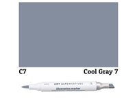 ILLUSTRATION MARKER AA COOL GRAY 7 C7 AAM-C7