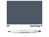 ILLUSTRATION MARKER AA COOL GRAY 9 C9 AAM-C9