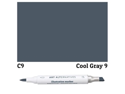 ILLUSTRATION MARKER AA COOL GRAY 9 C9 AAM-C9