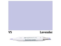 ILLUSTRATION MARKER AA LAVENDER V5 AAM-V5