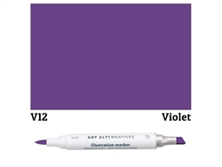 ILLUSTRATION MARKER AA VIOLET V12 AAM-V12