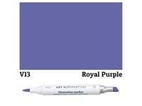 ILLUSTRATION MARKER AA ROYAL PURPLE V13 AAM-V13