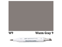 ILLUSTRATION MARKER AA WARM GRAY 9 W9 AAM-W9