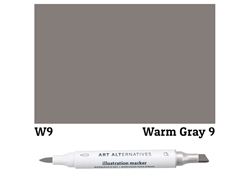 ILLUSTRATION MARKER AA WARM GRAY 9 W9 AAM-W9