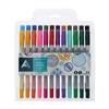 MARKER SET ART ALTERNATIVES DUAL TIP BRUSH MARKER SET 24PC AAEMDTSET002