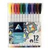 MARKER SET AA FINELINE 12 COLOR SET AA10720-disc