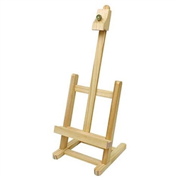 MERCED TABLE SKETCH BOX EASEL, All Wood Construction, 13w x 18lx 4h