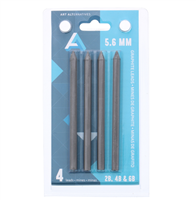 LEAD 5.6MM GRAPHITE LEAD ASSORT 4PK AA16005