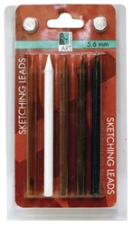 LEAD 5.6MM SKETCH ASSORTED 5PK AA16007