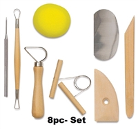 POTTERY TOOL KIT 8 PC AA16201