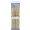 BRUSH HOLDER EMPTY BAMBOO ROLLUP AA18201