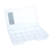 BOX ORGANIZER CLEAR 11w X 7.2h  X 1.7D AA18611