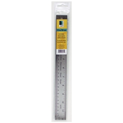 RULER 7/8 X 12 STAINLESS STEEL PRECISION - Miller Industrial