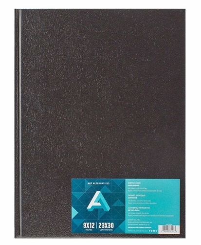 HARDBOUND SKETCHBOOK AA 7x10 inches 75LBS 110 sheets AA75129