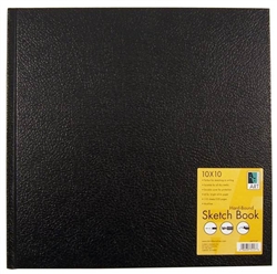 HARDBOUND SKETCHBOOK AA 10x10 inches 75LBS 110 sheets AA75127