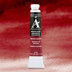 GRUMBACHER ACADEMY WATERCOLOR PERYLENE MAROON A163