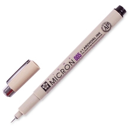 Pigma Micron Pen - Black (.45mm)