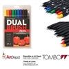 TOMBOW DUAL BRUSH MARKER SET 10/PRIMARY TB56167