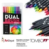 TOMBOW DUAL MARKER  BRUSH SET 10/BRIGHT TB56185