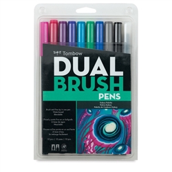 TOMBOW DUAL BRUSH MARKER SET 10/GALAXY TB56188