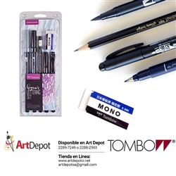 TOMBOW LETTERING SET -  BEGINNERS SET TB56190