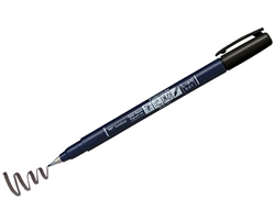 FUDENOSUKE BRUSH PEN FINE BLACK TB56419