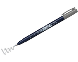 FUDENOSUKE BRUSH PEN FINE GRAY TB56420