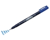 FUDENOSUKE BRUSH PEN FINE BLUE TB56425