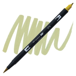 MARKER TOMBOW DUAL BRUSH 076 GREEN OCHRE TB56509