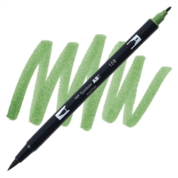 MARKER TOMBOW DUAL BRUSH 158 DARK OLIVE TB56516